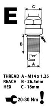 Load image into Gallery viewer, Brisk Silver Racing ER12YS Spark Plug