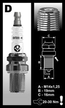 Load image into Gallery viewer, Brisk Extra Turbo Racing DR08GS Spark Plug