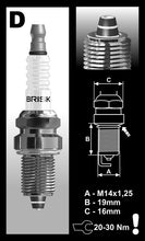 Load image into Gallery viewer, Brisk Premium Multi-Spark Racing DR12ZS Spark Plug