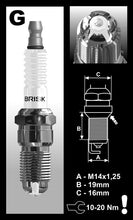 Load image into Gallery viewer, Brisk Premium LGS Racing GOR17LGS Spark Plug