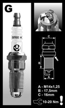 Load image into Gallery viewer, Brisk Super Yttrium Racing GOR15YTE Spark Plug