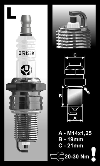 Super Racing L15YC Spark Plug – briskracing