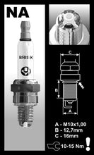Load image into Gallery viewer, Brisk Premium LGS Racing NAOR14LGS Spark Plug