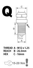 Load image into Gallery viewer, Brisk Silver Racing QR08S Spark Plug