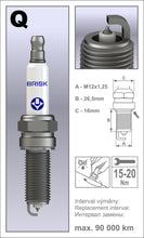 Load image into Gallery viewer, Brisk Platin Racing QX14YP Spark Plug
