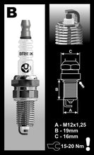 Load image into Gallery viewer, Super Racing BR14YC Spark Plug
