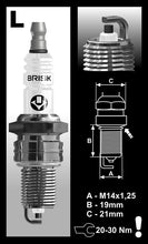 Load image into Gallery viewer, Super Racing L15YC-1 Spark Plug
