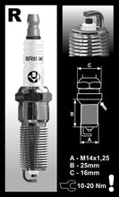 Load image into Gallery viewer, Brisk Platin Racing RR15YPP-1 Spark Plug
