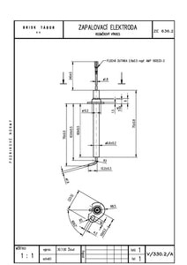 Igniter / Ionization Detector ZE 636.2