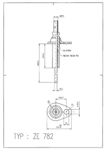 Igniter / Ionization Detector ZE 782