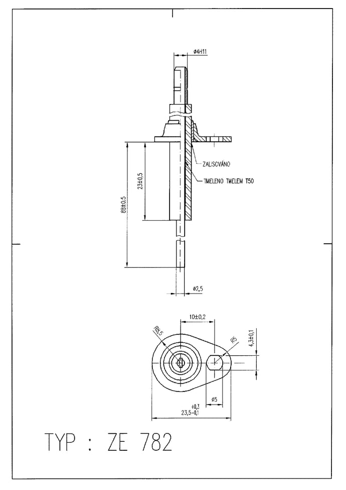 Igniter / Ionization Detector ZE 782